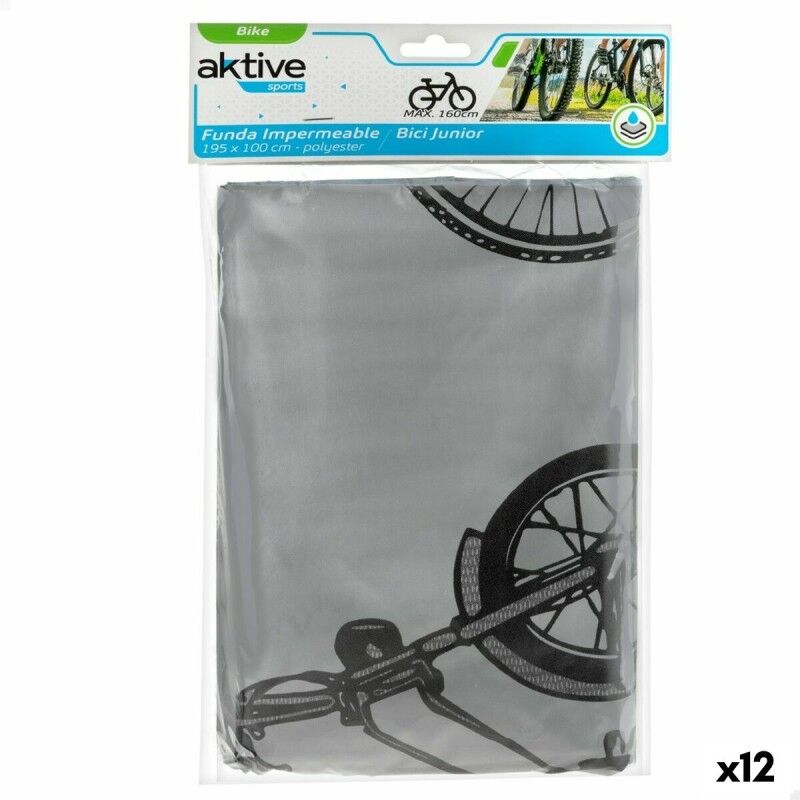 Aktive|Capa de proteção para bicicletas Aktive 195 x 100 x 5 cm Impermeável Cinzento