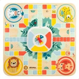 Woomax|Tabuleiro de Jogo dos Cavalinhos e da Glória Woomax Zookabee 30 x 3 x 30 cm Infantil animais (6 Unidades)