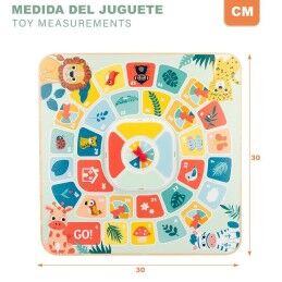 Woomax|Tabuleiro de Jogo dos Cavalinhos e da Glória Woomax Zookabee 30 x 3 x 30 cm Infantil animais (6 Unidades)
