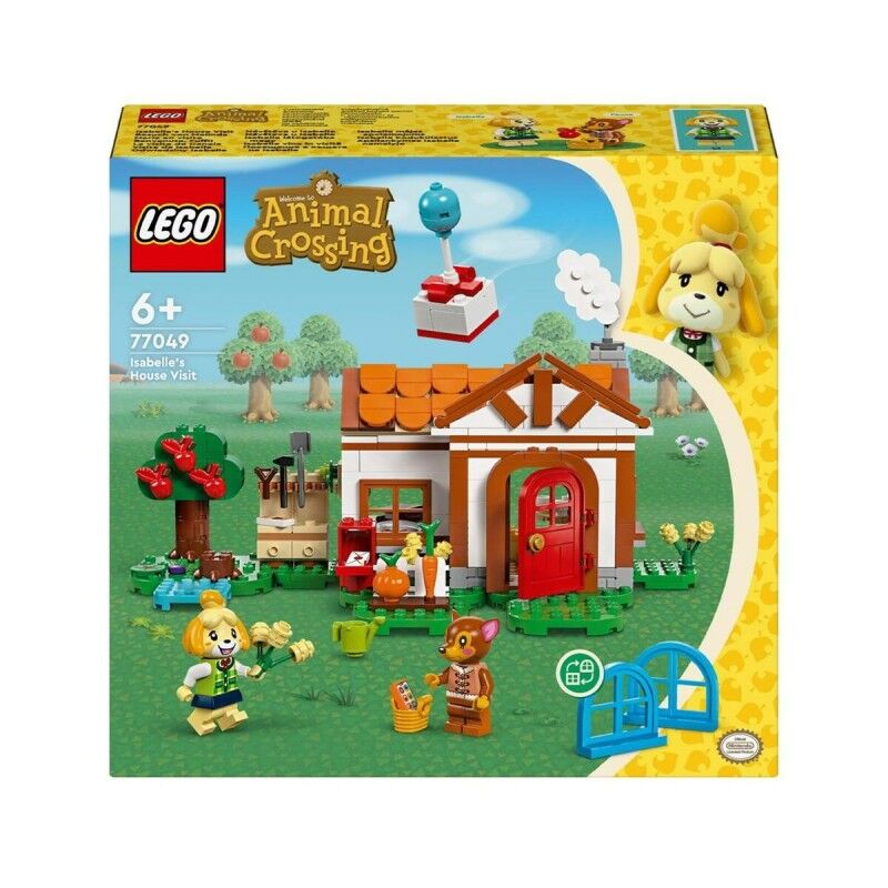 Lego|Jogo de Construção Lego 77049 Animal´s Crossing  Isabelle´s House visit