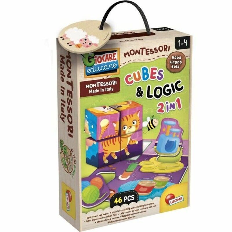 Lisciani Giochi|Jogo Educativo Lisciani Giochi Cubes & Logic 2 in1 (FR) Lisciani Giochi|Jogo Educativo Lisciani Giochi Cubes & Logic 2 in1 (FR)