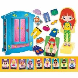 Lisciani Giochi|Jogo Educativo Lisciani Giochi Magnetic Fashion Doll (FR)