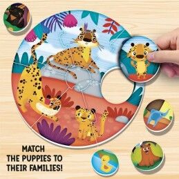 Lisciani Giochi|Jogo Educativo Lisciani Giochi Montessori Baby Round Puppies (FR)