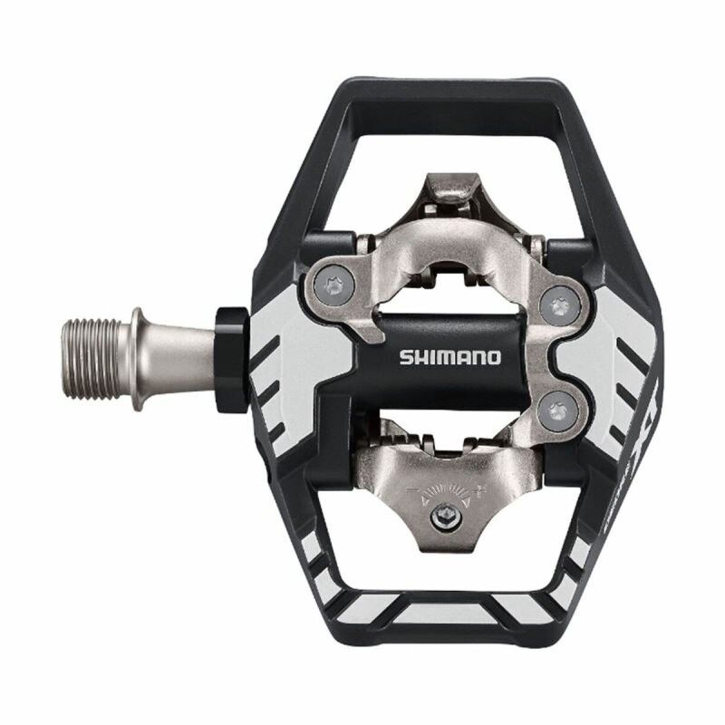 Shimano|Pedais Shimano EPDM8120 Preto Prata