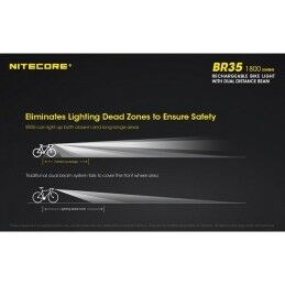 Nitecore|Lanterna LED para Biciclet Nitecore NT-BR35