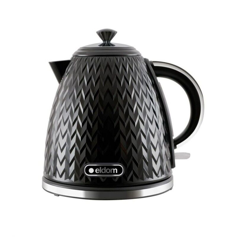 Eldom|Chaleira Eldom NELA Preto Plástico 1200 W 2000 W 1,7 L Eldom|Chaleira Eldom NELA Preto Plástico 1200 W 2000 W 1,7 L