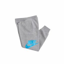 Calças Desportivas Infantis Nike HBR Gifting Cinzento