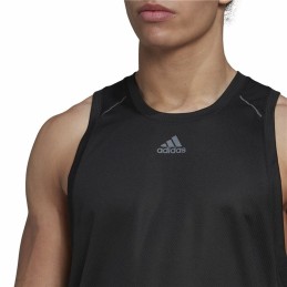 T-Shirt para Homem sem Mangas Adidas HIIT Spin Training Preto