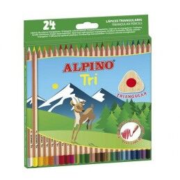 Alpino|Lápis de cores Alpino Tri Multicolor (6 Unidades)