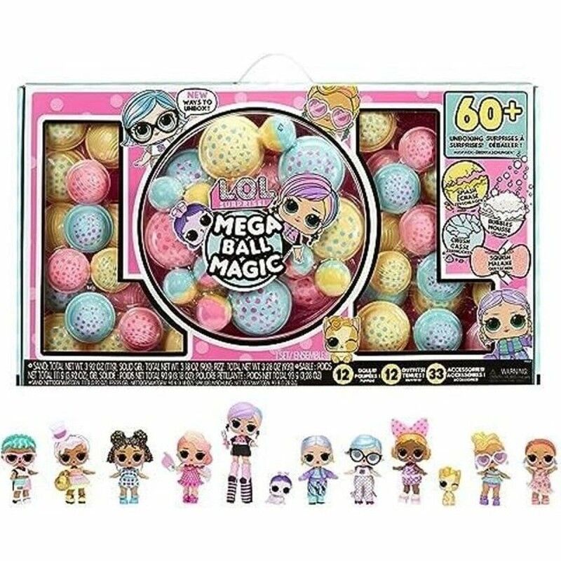 MGA|Bonecas MGA LOL Surprise Mega Ball Magic MGA|Bonecas MGA LOL Surprise Mega Ball Magic
