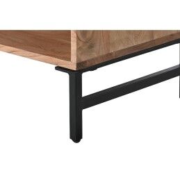 Home ESPRIT|Móvel de TV Home ESPRIT Castanho Preto Metal Acácia 145 x 40 x 52 cm