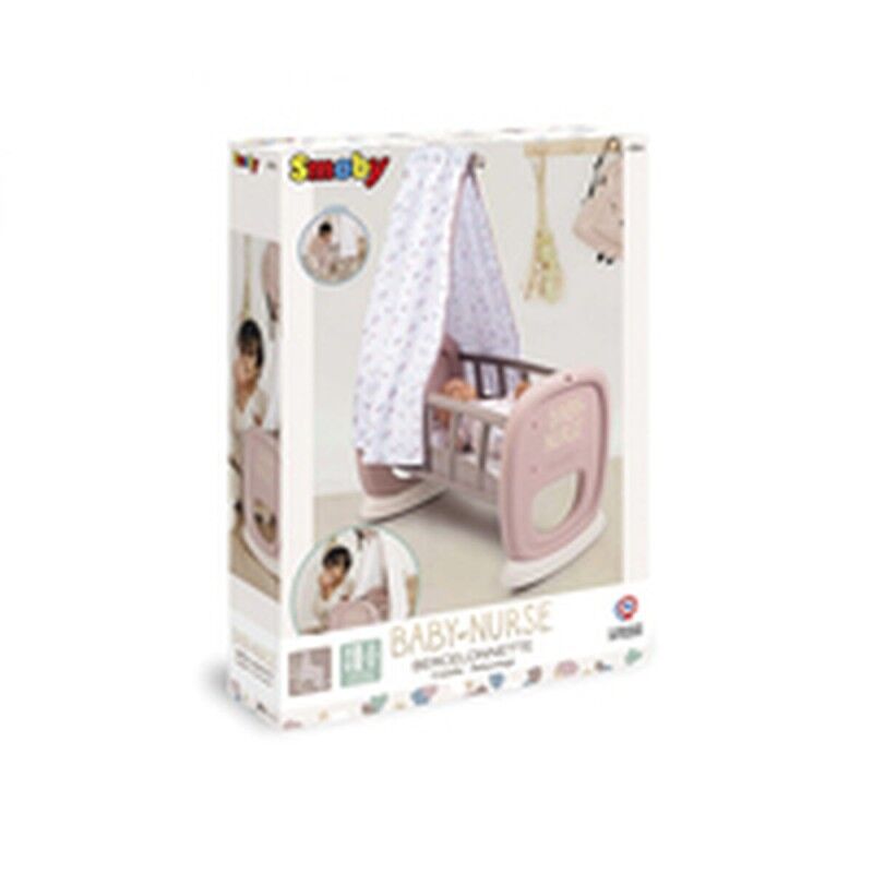 Smoby|Berço para Bonecas Smoby Cor de Rosa