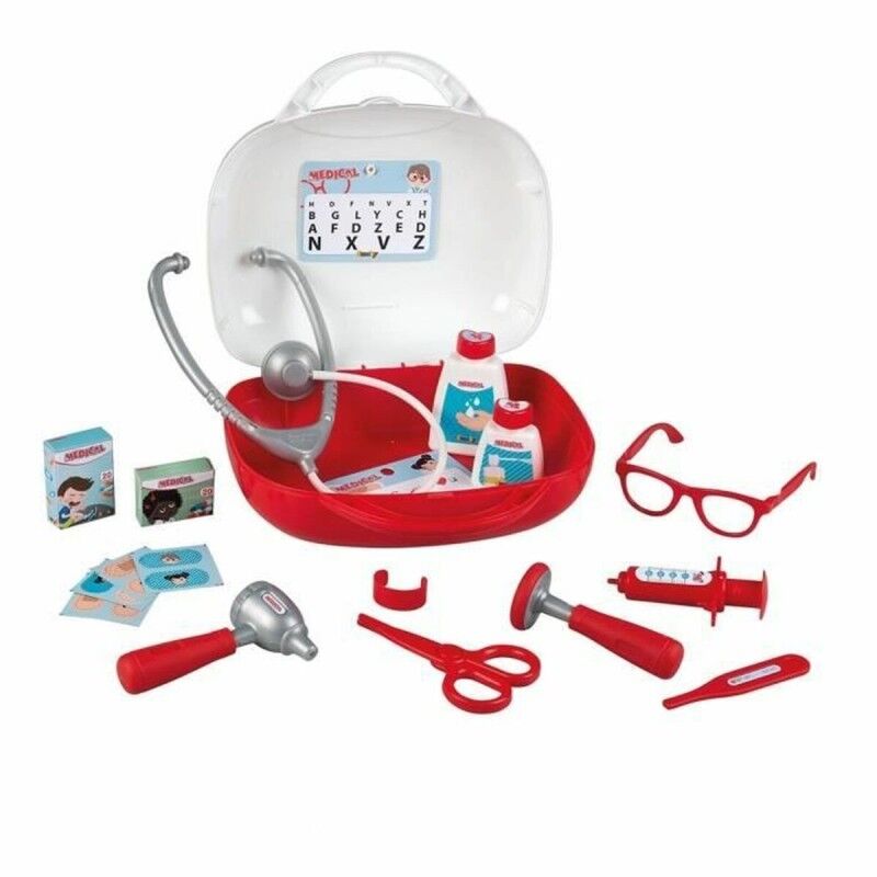 Smoby|Mala Médica de Brincar com Acessórios Smoby Vanity Doctor Smoby|Mala Médica de Brincar com Acessórios Smoby Vanity Doctor