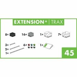 Ravensburger|Jogo de Mesa Ravensburger GraviTrax Set d'Extension Trax / Rails - 224142