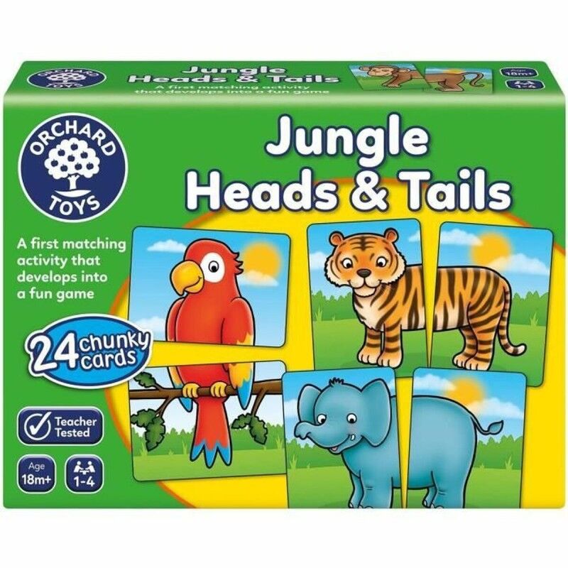 Orchard|Jogo Educativo Orchard Jungle Heads & Tails (FR) Orchard|Jogo Educativo Orchard Jungle Heads & Tails (FR)