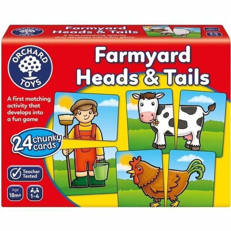 Orchard|Jogo Educativo Orchard Farmyard Heads & Tails (FR) Orchard|Jogo Educativo Orchard Farmyard Heads & Tails (FR)