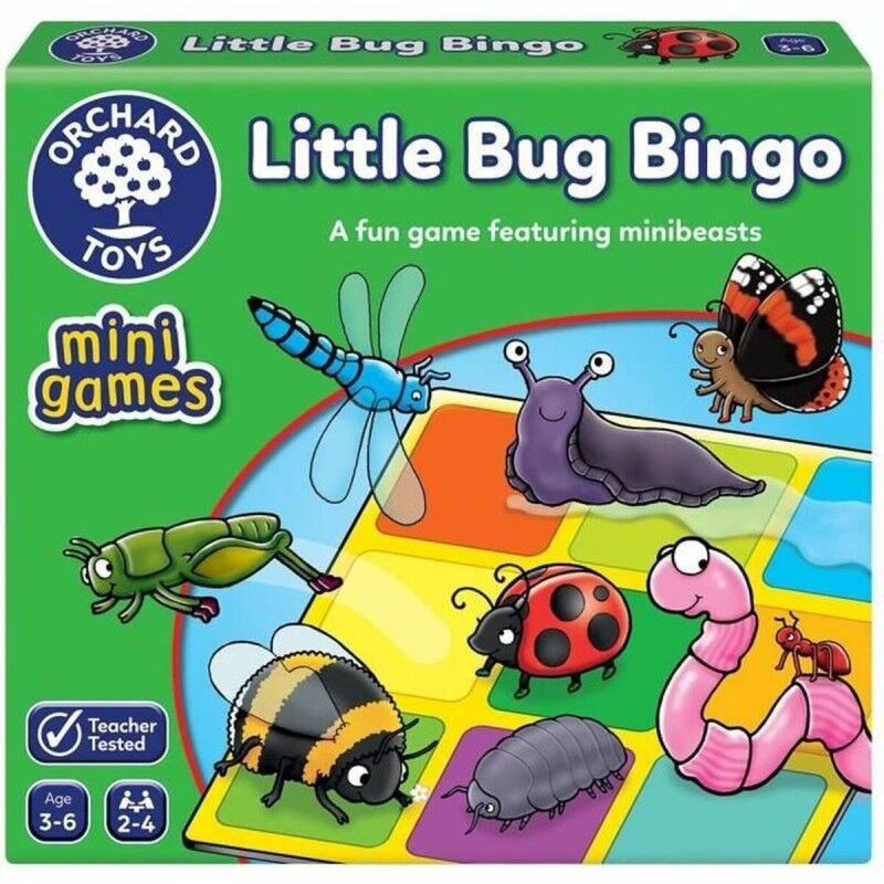 Orchard|Jogo Educativo Orchard Little Bug Bingo (FR) Orchard|Jogo Educativo Orchard Little Bug Bingo (FR)
