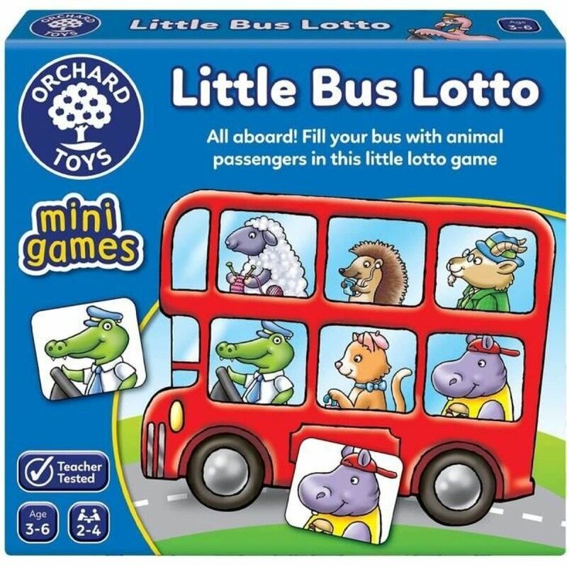 Orchard|Jogo Educativo Orchard Little Bus Lotto (FR) Orchard|Jogo Educativo Orchard Little Bus Lotto (FR)