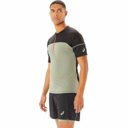 Camisola de Manga Curta Homem Asics Fujitrail Top Verde