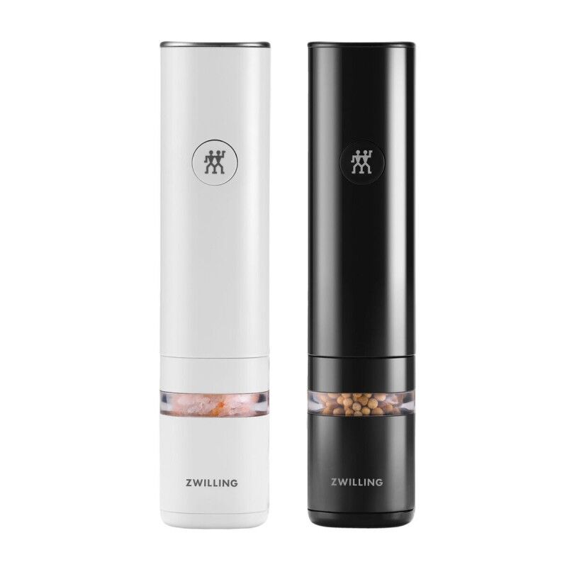 Zwilling|Moinho de Especiarias Zwilling Enfinigy Branco Preto (2 Unidades) Zwilling|Moinho de Especiarias Zwilling Enfinigy Branco Preto (2 Unidades)