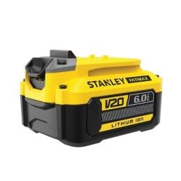 Stanley|Bateria de lítio recarregável Stanley SFMCB206-XJ 6 Ah 18 V (1 Unidade)