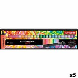 Stabilo|Conjunto de Marcadores Fluorescentes Stabilo Boss Multicolor (5 Unidades)