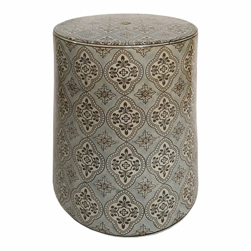 DKD Home Decor|Mesa de apoio DKD Home Decor Azul Bege Madeira 32,5 x 32,5 x 42 cm DKD Home Decor|Mesa de apoio DKD Home Decor Azul Bege Madeira 32,5 x 32,5 x 42 cm
