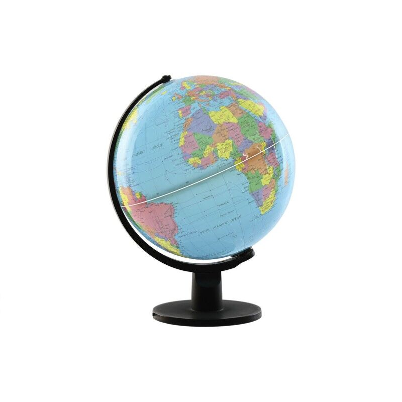Home ESPRIT|Globo Terrestre Home ESPRIT Azul Preto PVC 33 x 32 x 41 cm Home ESPRIT|Globo Terrestre Home ESPRIT Azul Preto PVC 33 x 32 x 41 cm