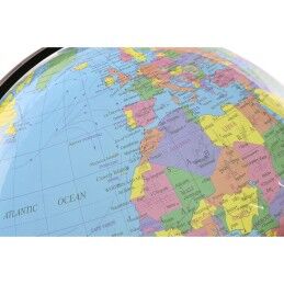 Home ESPRIT|Globo Terrestre Home ESPRIT Azul Preto PVC 33 x 32 x 41 cm