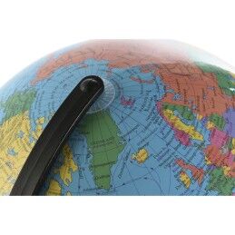 Home ESPRIT|Globo Terrestre Home ESPRIT Azul Preto PVC 33 x 32 x 41 cm
