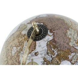 Home ESPRIT|Globo Terrestre Home ESPRIT Castanho PVC Madeira de mangueira 27 x 25 x 55 cm