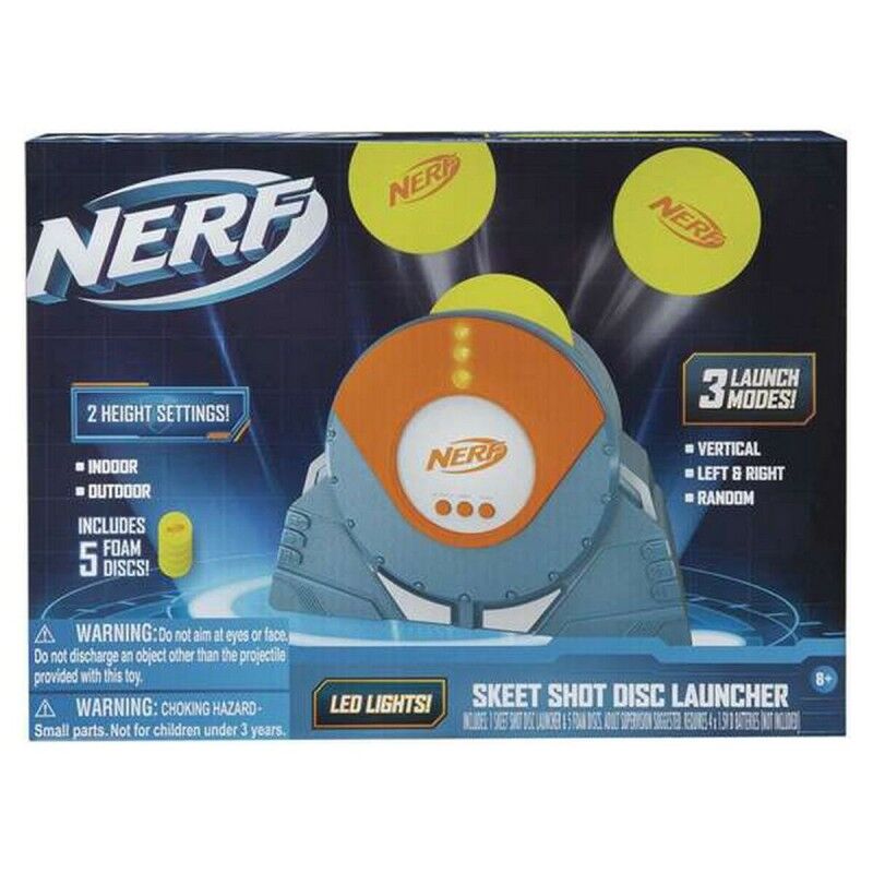 Nerf|Jogo Skeet Shot Disc Launcher Nerf (ES) Nerf|Jogo Skeet Shot Disc Launcher Nerf (ES)