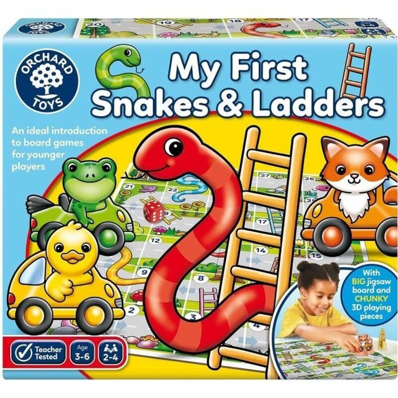 Orchard|Jogo Educativo Orchard My First Snakes & Ladders (FR) Orchard|Jogo Educativo Orchard My First Snakes & Ladders (FR)