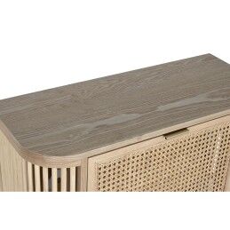 Home ESPRIT|Sapateira Home ESPRIT Dourado Natural Rotim Madeira de abeto Tropical 70 x 29 x 115 cm