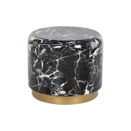 DKD Home Decor|Mesa de apoio DKD Home Decor Pele Ferro Lacado (40 x 40 x 56 cm)