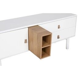 Home ESPRIT|Móvel de TV Home ESPRIT Branco Natural Polipropileno Madeira MDF 140 x 40 x 55 cm