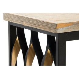Home ESPRIT|Conjunto de 2 mesas Home ESPRIT Madeira Metal 64 x 34 x 65 cm