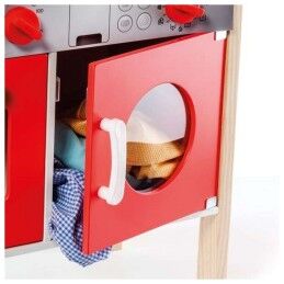 Moltó|Cozinha de Brincar Moltó 21292 Madeira Vermelho (10 pcs)