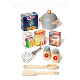 Moltó|Cozinha de Brincar Moltó 21292 Madeira Vermelho (10 pcs)