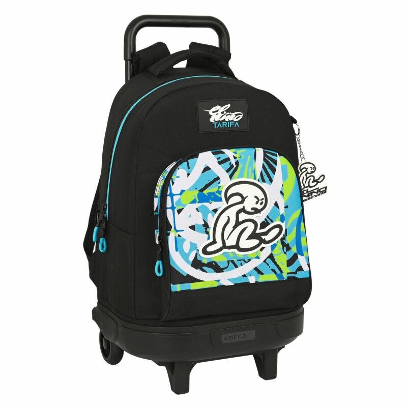 El Niño|Mochila Escolar com Rodas El Niño Green Bali 33 x 22 x 45 cm El Niño|Mochila Escolar com Rodas El Niño Green Bali 33 x 22 x 45 cm