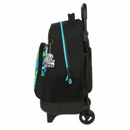 El Niño|Mochila Escolar com Rodas El Niño Green Bali 33 x 22 x 45 cm