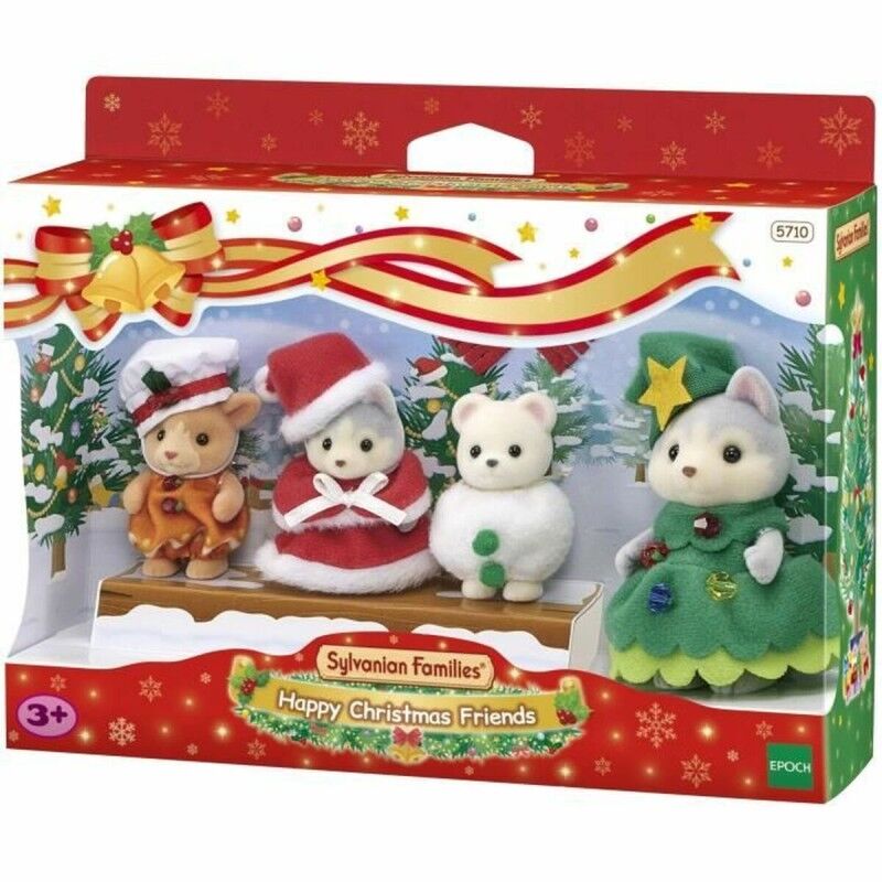 Sylvanian Families|Acessórios para Casa de Bonecas Sylvanian Families Happy ChristmaS Friends