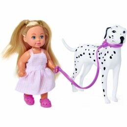 Simba|Boneca Simba Love poupée dalmatien + Evi Love