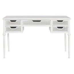Home ESPRIT|Secretária Home ESPRIT Branco Metal 122 x 50 x 76 cm