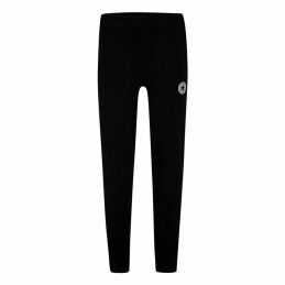 Converse|Calças de Treino Infantis Converse Fleee Chuck Taylor Patch Jogger B Preto Menino