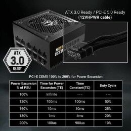 Be Quiet!|Fonte de Alimentação Be Quiet! Pure Power 12 M ATX 550 W 80 Plus Gold