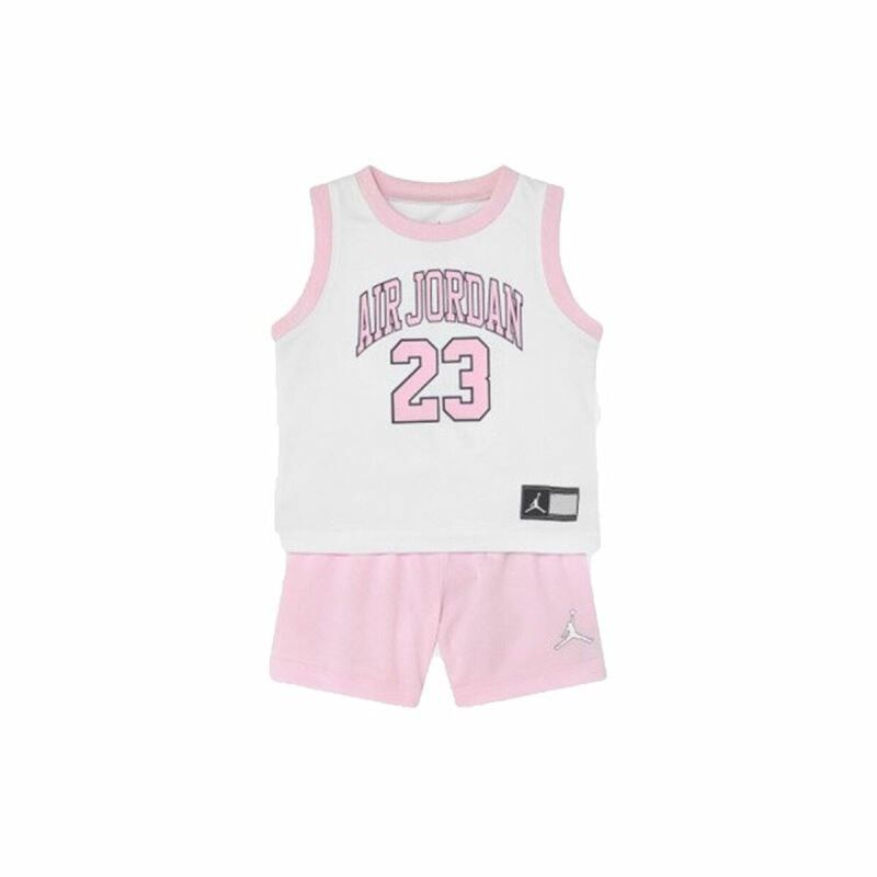 Nike|Conjunto Desportivo para Crianças Nike Air Jordan Cadet Multicolor Cor de Rosa Nike|Conjunto Desportivo para Crianças Nike Air Jordan Cadet Multicolor Cor de Rosa