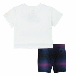Nike|Conjunto Desportivo para Crianças Nike Aop Bike Azul Branco Multicolor 2 Peças