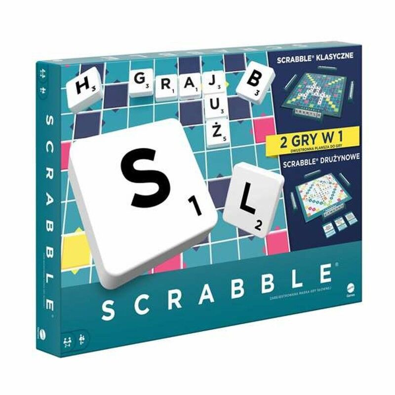 Mattel|Jogo de Mesa Mattel Scrabble ES Mattel|Jogo de Mesa Mattel Scrabble ES