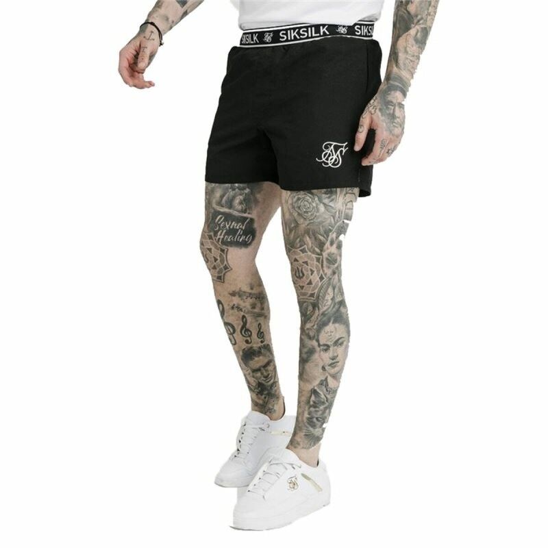 SikSilk|Calções de Desporto para Homem SikSilk Standard Preto